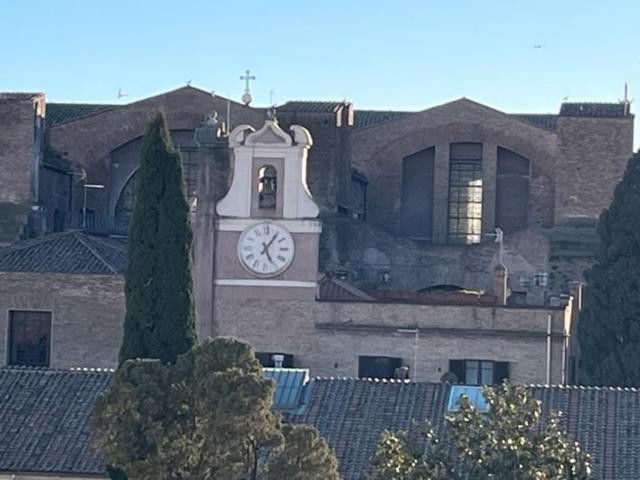 Camera X2 Con Magnifica Vista Sul Chiostro Di Michelangelo E Le Terme Di Diocleziano Rom Exteriör bild